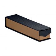 Cutie pătrată, din carton, pentru bomboane de ciocolată, 1 rând, cu închidere magnetică și imprimare UV 17,5x4,5x3,5cm, PC190SLK