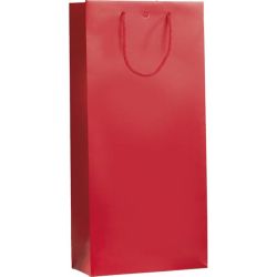 Pungă de hârtie pentru 2 sticle, 18,0 x 9,0 x 39,0 cm, SB594-2B