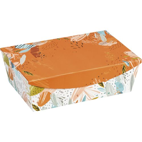 Cutie din carton, dreptunghiulara, portocaliu, inchidere magnetica, 35x23x11 cm, TR120M