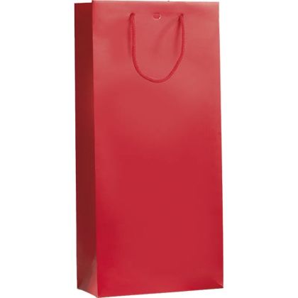 Pungă de hârtie pentru 2 sticle, 18,0 x 9,0 x 39,0 cm, SB594-2B