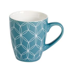 Mug Ceramic Blue  D7,5/10,5x8,5cm, CC32PB