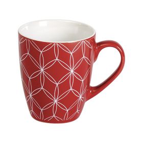 Ceașcă roșu din ceramică D7,5/10,5x8,5cm, CC29PR