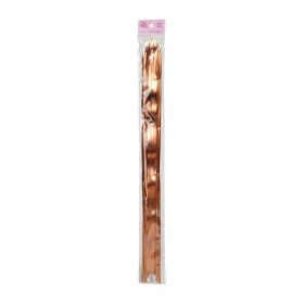Knot to draw copper color- lot of 10 pieces, 3.2x47 cm, ACC19CU